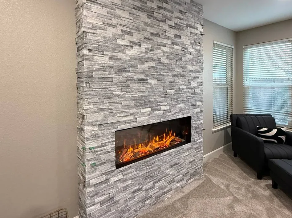 American Remodeling Fireplaces project