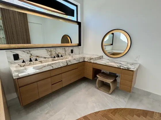 Bathroom Remodeling Project featuring tile & backsplashes — American Remodeling