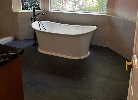 Freestanding Bathtub — American Remodeling project gallery