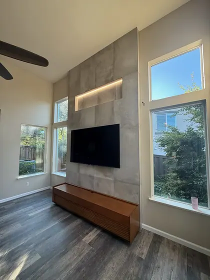 Fireplace Remodeling Project — American Remodeling project gallery