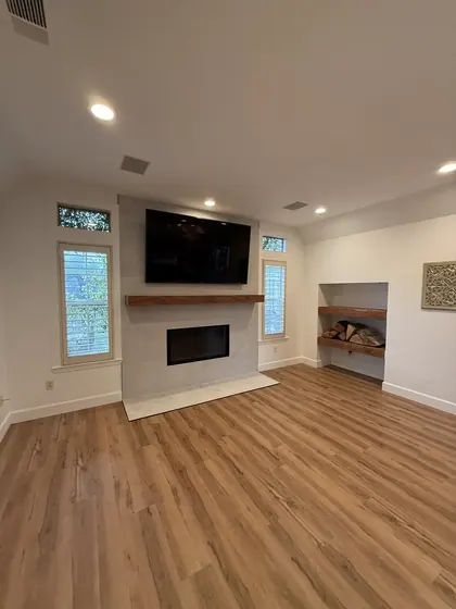 Fireplace Remodeling Project — American Remodeling project gallery