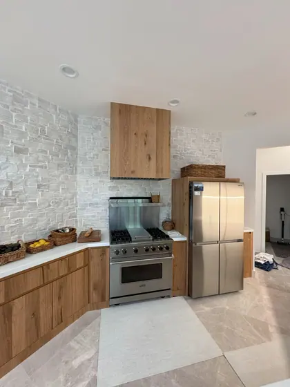 Kitchen Remodeling Project featuring tile & backsplashes — American Remodeling