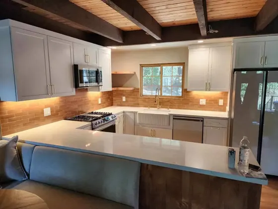 Kitchen Remodeling Project featuring tile & backsplashes — American Remodeling