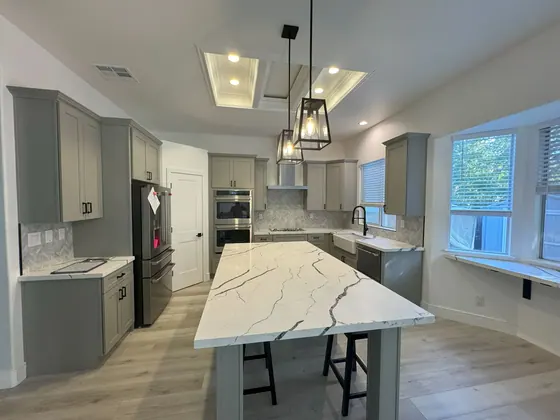Kitchen Remodeling Project featuring tile & backsplashes — American Remodeling