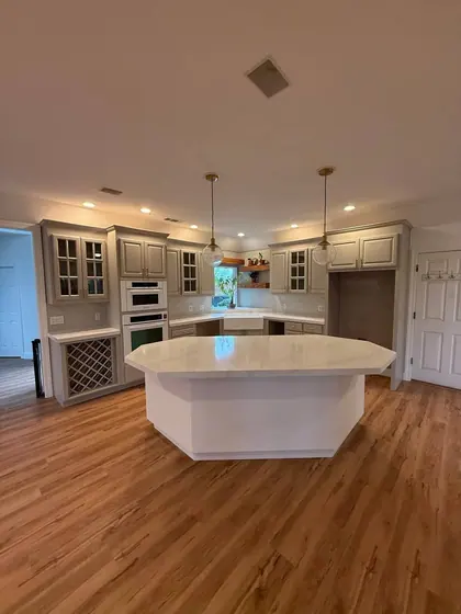 Kitchen Remodeling Project featuring tile & backsplashes — American Remodeling