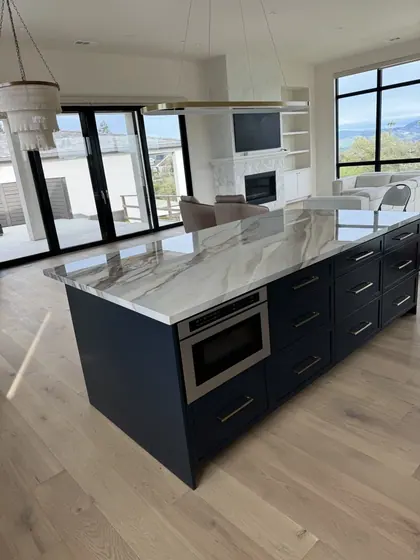 Kitchen Remodeling Project featuring tile & backsplashes — American Remodeling