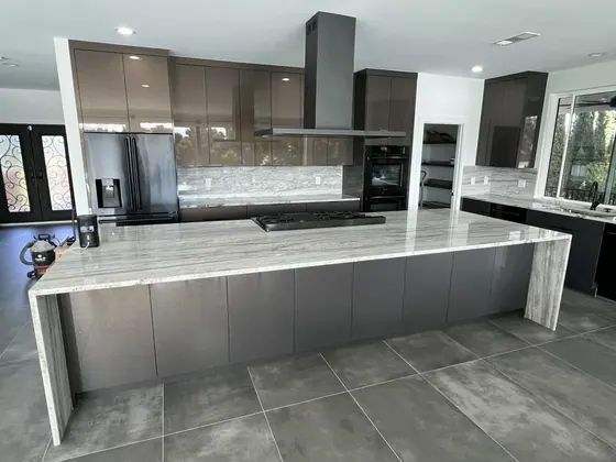 Kitchen Remodeling Project featuring tile & backsplashes — American Remodeling